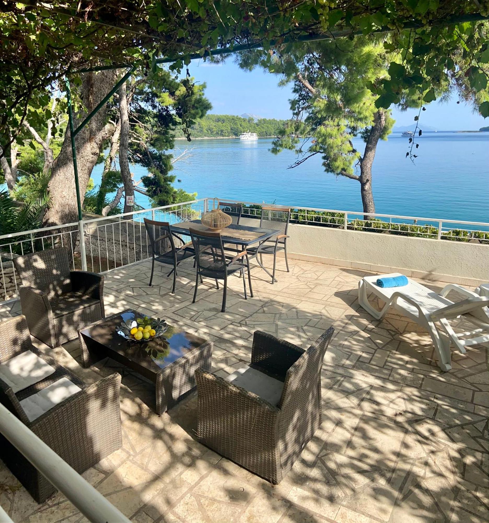 Adriatic Villa Lumbarda Eksteriør bilde